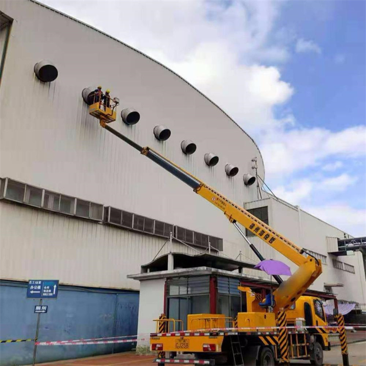 合肥瑶海高空作业车出租服务：专业广告牌安装解决方案